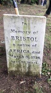 Image of headstone for Bristol - Witness Stones